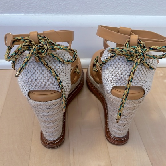 ULLA JOHNSON CONCHA TWISTED ROPE WEDGE - Picture 4 of 8